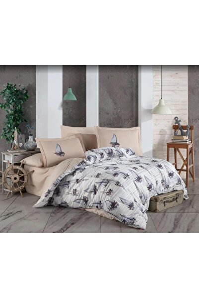 ZEMİRA HOME Double Ranforce Snow Set Milena