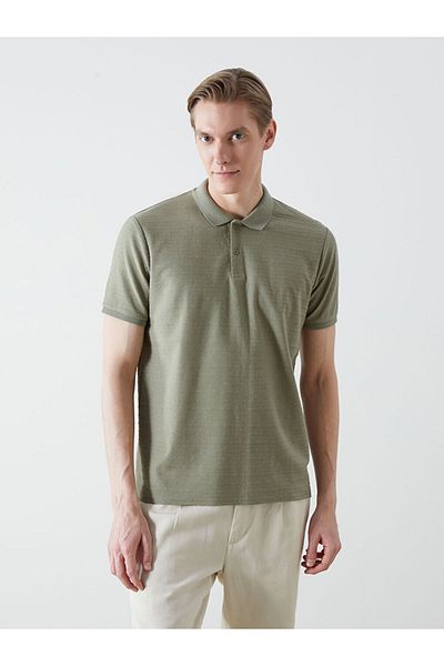 LC Waikiki Νέα σεζόν Polo Neck Kisa Sleeve Ανδρικό Tisort - S5J733Z8