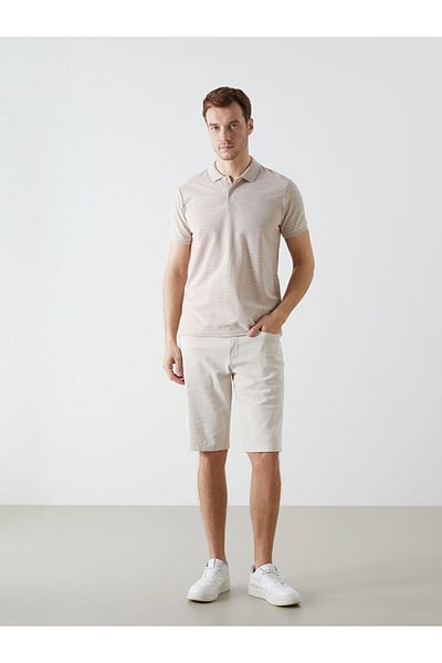 LC Waikiki Νέα σεζόν Polo Neck Kisa Sleeve Ανδρικό Tisort - S5J733Z8