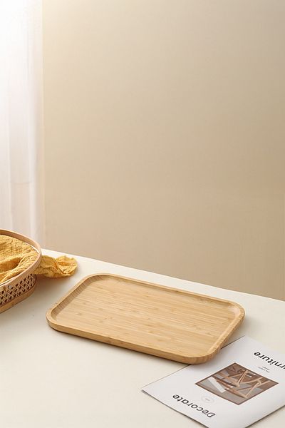 Vadi Bamboo Presentation Snack - Rectangular Plate 28X18 cm