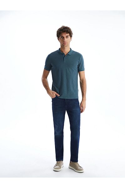 LC Waikiki Tricou pentru bărbați cu mânecă scurtă cu guler polo de sezon nou - S5J733Z8