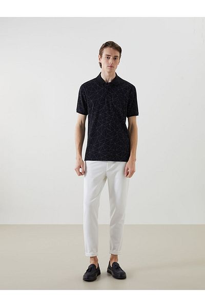LC Waikiki Νέα σεζόν Polo γιακά με κοντό μανίκι ανδρικό Tisort - S58559Z8
