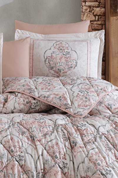 Clasy King Size %100 Cotton Bedding Set 6 Pieces 260x240 cm