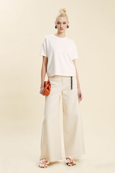 VERDA Stone Glued Blouse