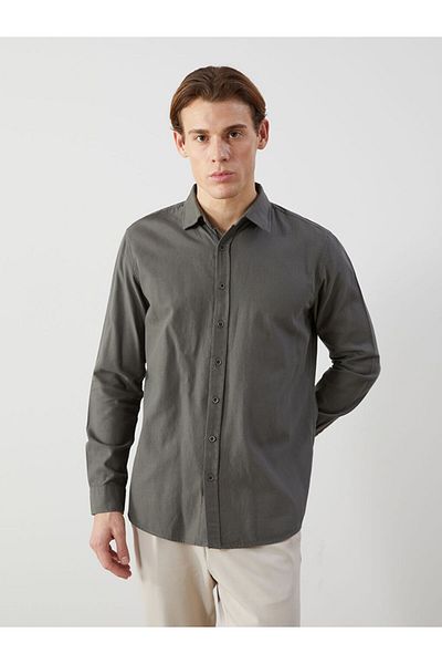 LC Waikiki Slim Fit Long Sleeve Men's Shirt