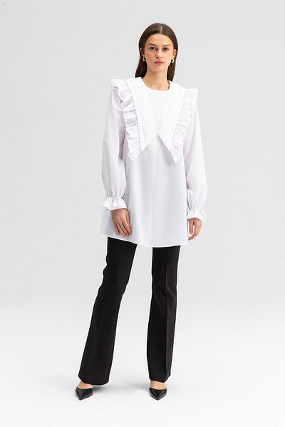 Touché Privé Long Collar Tunic