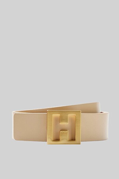HUGO Çift Taraflı Kadın Kemer Beyaz