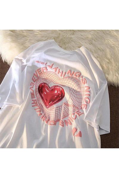 Köstebek Λευκό μπλουζάκι Everything's Nice (unisex).