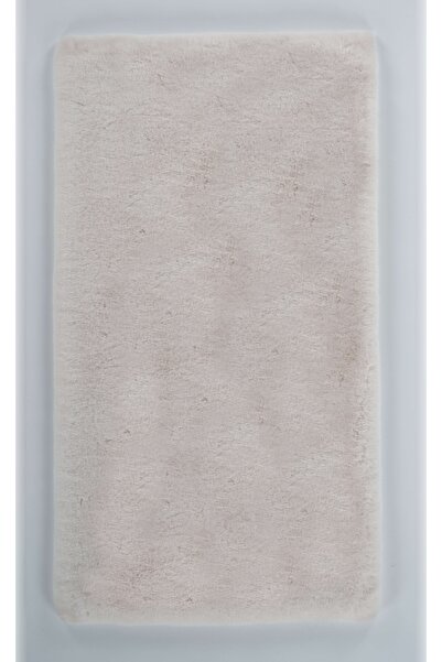 Apex Halı Palma Krem Yumuşacık Dokulu Üst Kalite Pelüş Dikdörtgen Kesim Halı