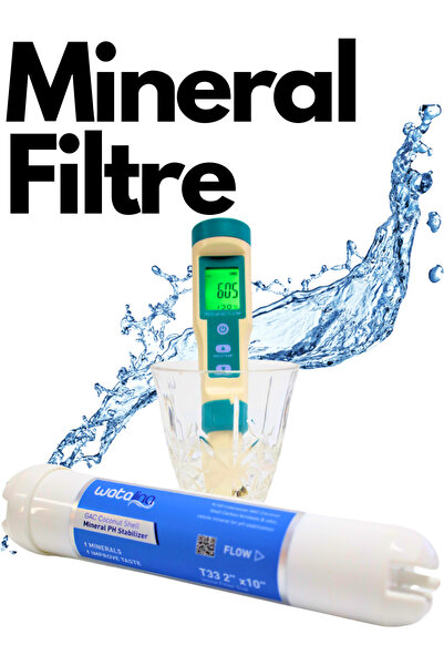 watalina Mineral PH Stabilizer Filtre – Sağlıklı ve Dengeli Su Deneyimi