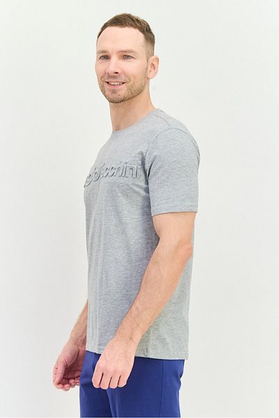 Sergio Tacchini Men 2 Piece Heather Pyjama Set, Grey