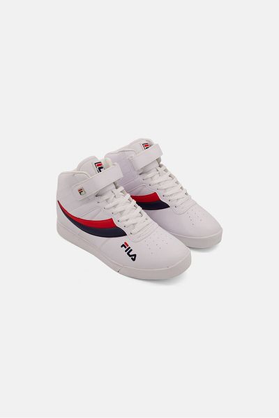 Fila Men Vulc 13 Reverse Flag Velcro Closure Training Sports Shoes, White