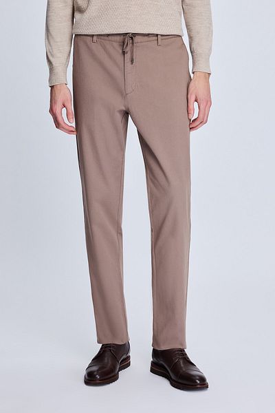 Hatemoğlu Παντελόνι Jogger με μοτίβο Mink Dynamic Fit με πλαϊνές τσέπες