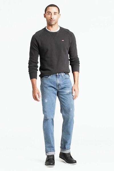 Levi's 511 Slim Stretch Extensible Ripped Detail Jeans V2