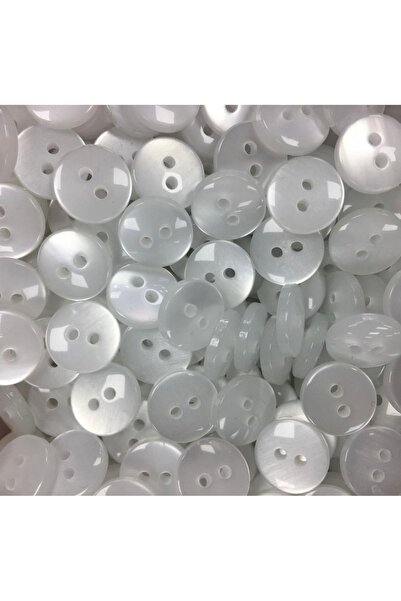 T.T Polnet Button Sedef Polyester Gömlek Elbise Düğmesi 20 Boy 13 mm