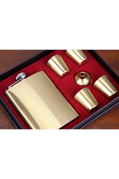 imsaconcept Stainless Steel 4 Cup Flask Set