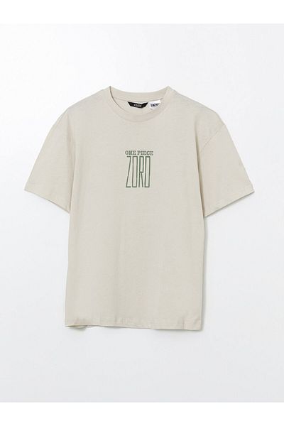 LC Waikiki Xside Crew Neck Printed Combed Cotton Men's T-Shirt