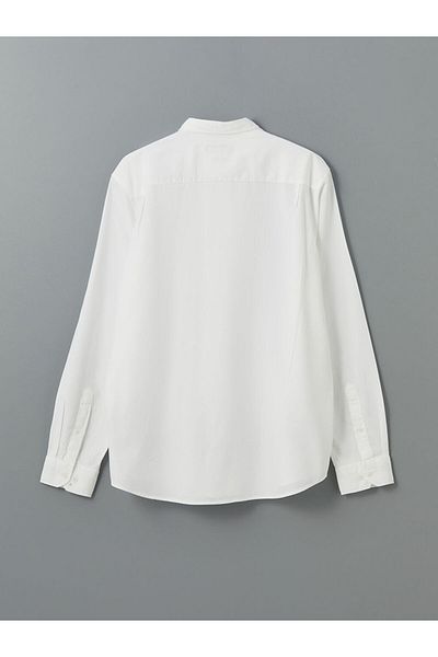 LC Waikiki Ανδρικό πουκάμισο SOUTHBLUE Regular Fit μακρυμάνικο Gabardine