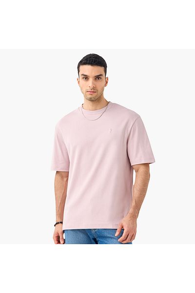 Emperor Emperor Logo Print Round Neck T-shirt with Short Sleeves