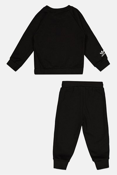 adidas Toddlers Boy 2 Pcs Sweatshirt And Pant Set, Black