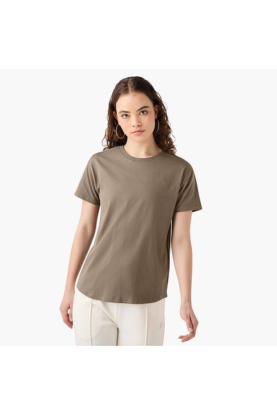 Kappa Kappa Logo Detail Crew Neck T-shirt with Short Sleeves