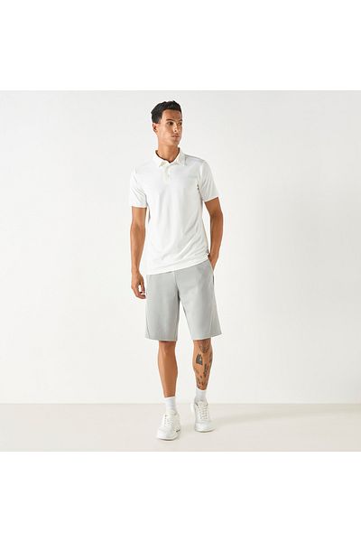 Adot Shorts with Drawstring Closure and Pockets