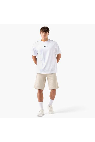 Kappa Logo Detail Shorts With Drawstring Closure And Pockets