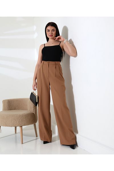 COCOCİX Wide Leg Model Fabric Trousers