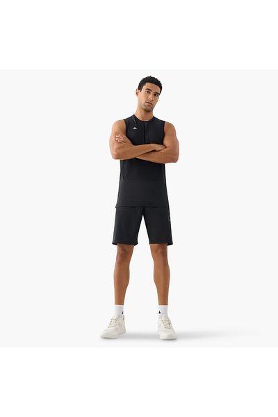 Kappa Logo Print Sleeveless T-shirt