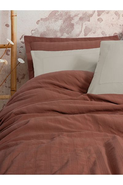 Cotton Box Natura Double Mattress Cover or Pike Set with Vilo Tile