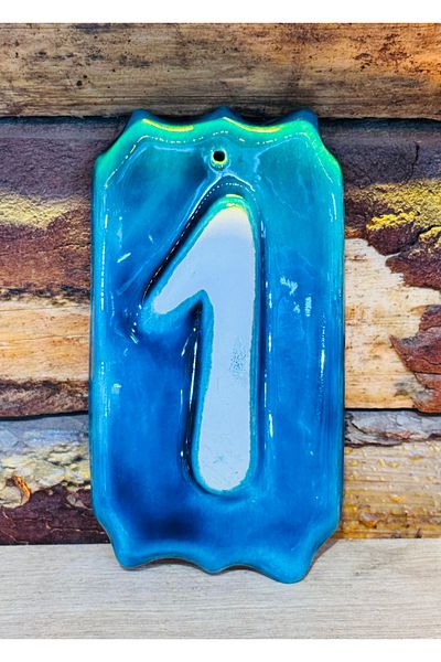 ATÖLYE SAİT Ceramic Door Number