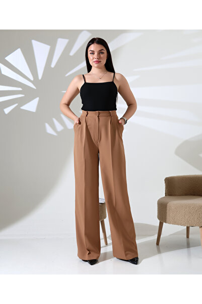 COCOCİX Bol Paça Model Kumas Pantolon