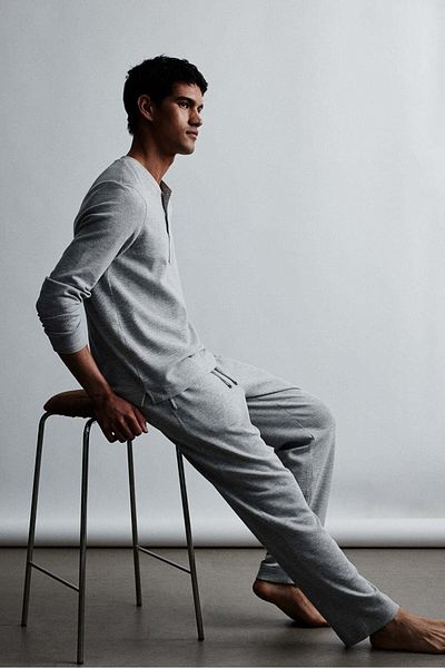 H&M Regular Fit Waffled pyjamas