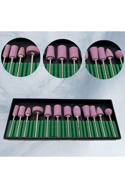 Anil Professional Cosmetics Milling Bit Set-Professional Suitable for the Use of Prosthetic Nail Gel Nail Dry Manicure