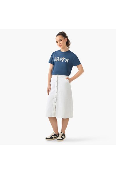 Kappa Kappa Graphic Print Crew Neck T-shirt