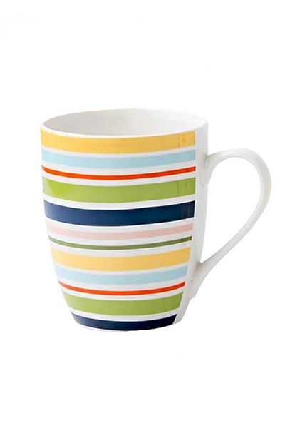 Miniso Classic Multicolor Ceramic Mug - 340ml