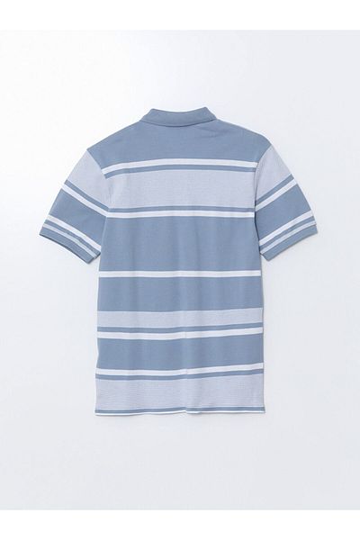 LC Waikiki Ανδρικό μπλουζάκι LCWAIKIKI Classic Polo Collar ριγέ