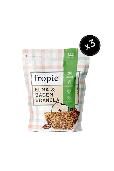 FROPİE Fropie Apple & Almond Granola 360g X3