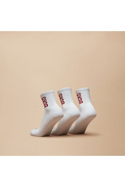 ECKO Set of 3 - Ecko Unltd Logo Detail Crew Length Socks