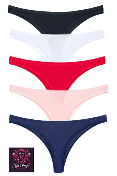 Afrodizyac 5-Piece Extra Flexible and Extra Soft Thong