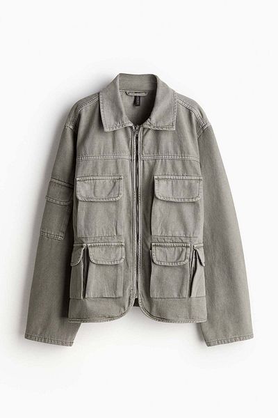 H&M Denim utility jacket