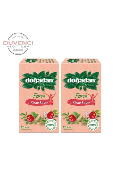 Doğadan Form Kiraz Saplı Karışık Bitki Çayı 20'li X 2 Adet