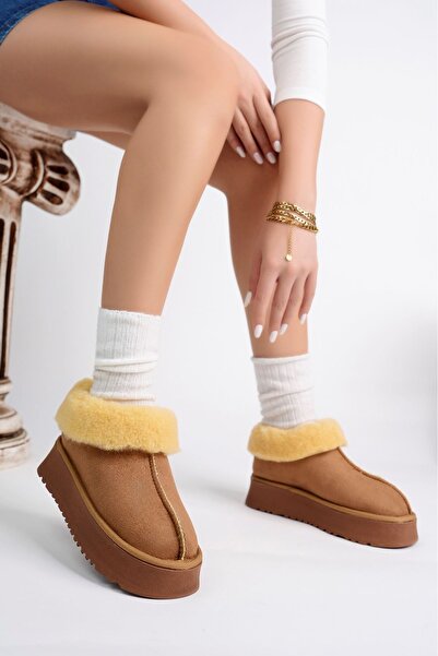 Jomoti Yüksek Taban Kürklü Taba Bot