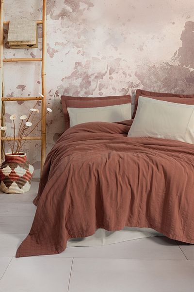 Cotton Box Natura Double Mattress Cover or Pike Set with Vilo Tile