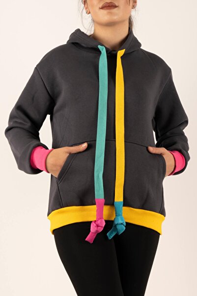 İKLİM LİFE Кольоровий тринитковий светр