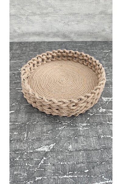 Sorgun Kadın Kooperatifi Wicker Braided Handmade Decorative Tray