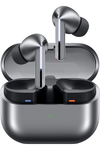 Samsung Galaxy Buds3 Pro, Silver, Wireless Bluetooth Earbuds with Adaptive Noise Control