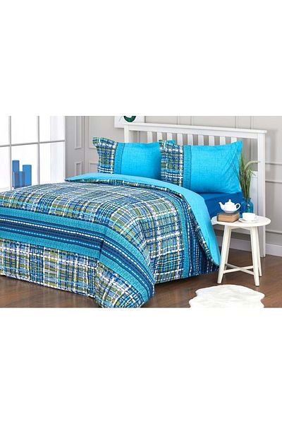 Özdilek Ranforce Single Pique Set-tweed Turquoise
