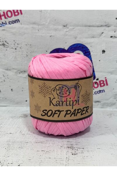 gilan Yarn Raffia Yarn Card Paper Soft Paper Pink