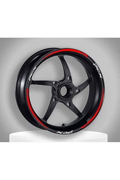 Honda Reflektör Kırmızı IV Honda PCX 125 Uyumlu Jant Şeridi